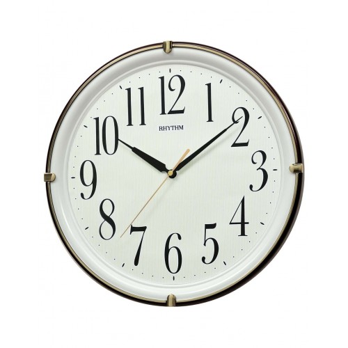 Rhythm(Japan) Silent Silky Move Super Luminous Value Added Wall Clock